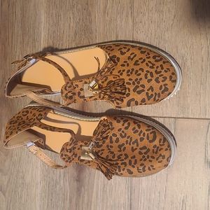 Leopard print shoes